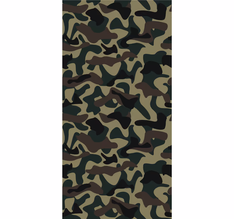 Rollo fenster modern im militärmuster - TenStickers