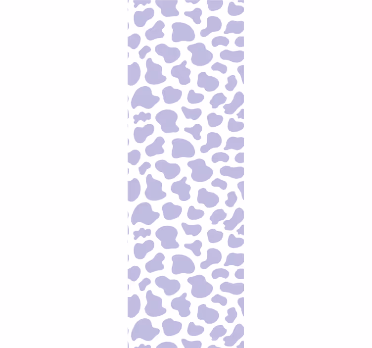 Rollo fenster modern lila kuhmuster - TenStickers