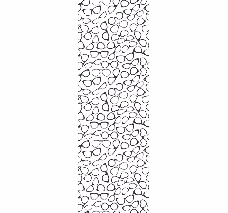 Rollo fenster modern modische sonnenbrille schlichtes muster - TenStickers