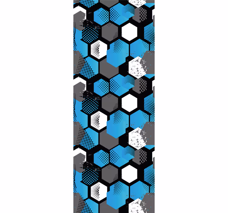 Rollo fenster modern mit abstraktem fußball-hintergrund - TenStickers