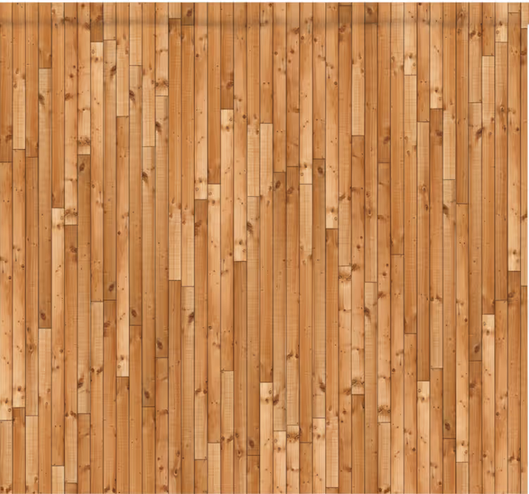 Rollo fenster mit muster in vintage kiefernholz - TenStickers