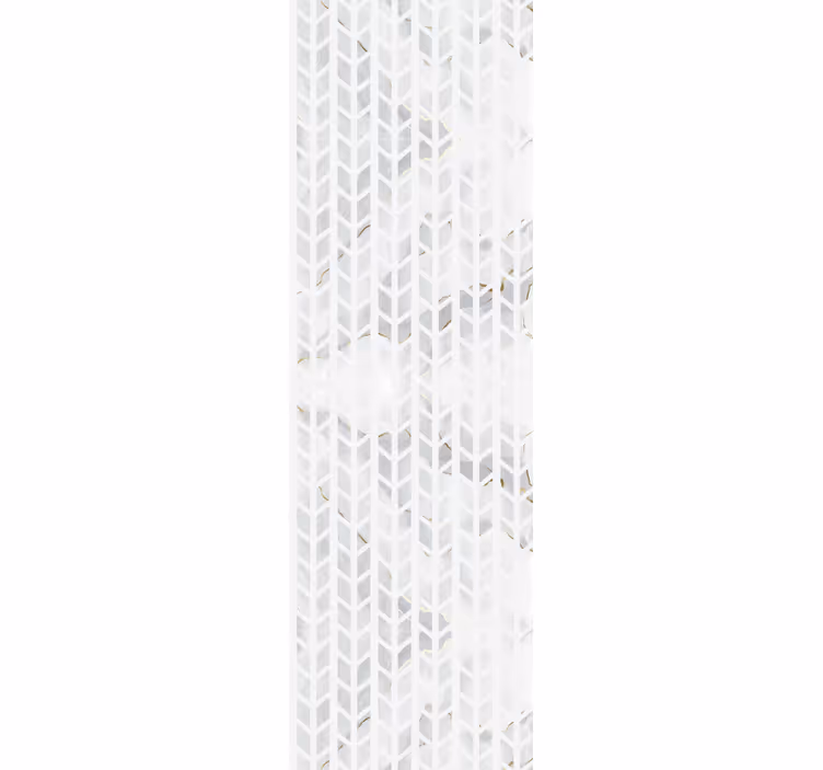 Rollo fenster grau kleine goldene marmorfliesen - TenStickers