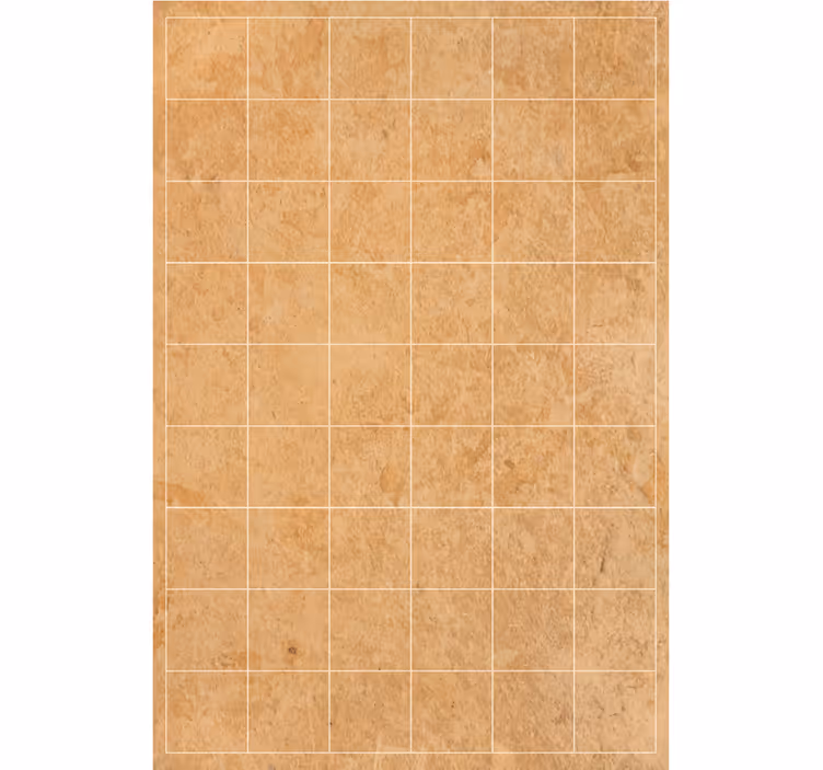 Rollo fenster beige mit hellbeigen quadraten - TenStickers