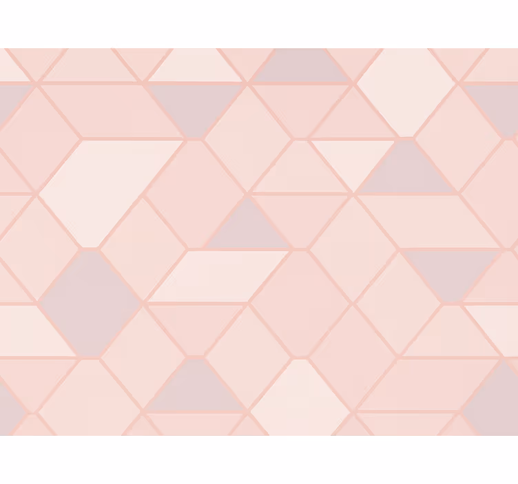 Rollo fenster rosa moderne abstrakte pinke figuren - TenStickers