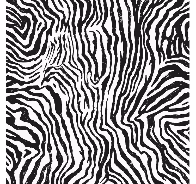 Rollo fenster wohnzimmer in zebra-optik - TenStickers