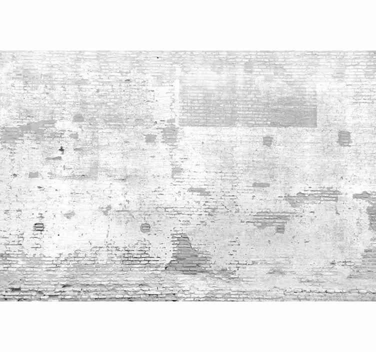 Rollo fenster weiß für weiße alte wand - TenStickers