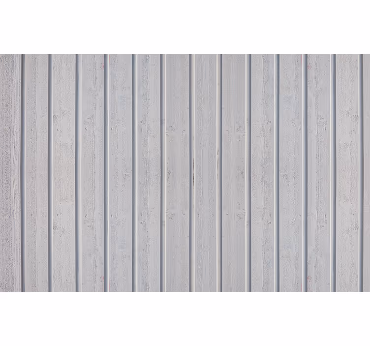 Rollo fenster grau mit weißen holzlatten - TenStickers
