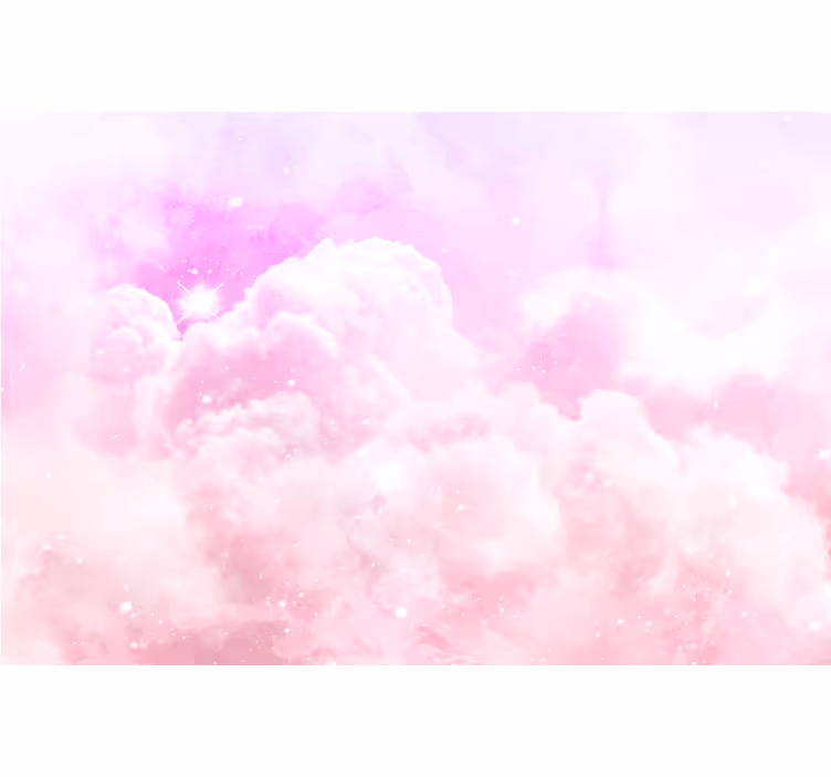 Rollo fenster rosa im pinken himmel - TenStickers