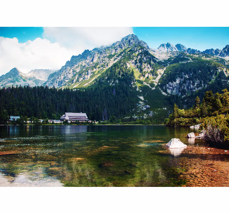 Rollo fenster wohnzimmer polish tatry see - TenStickers