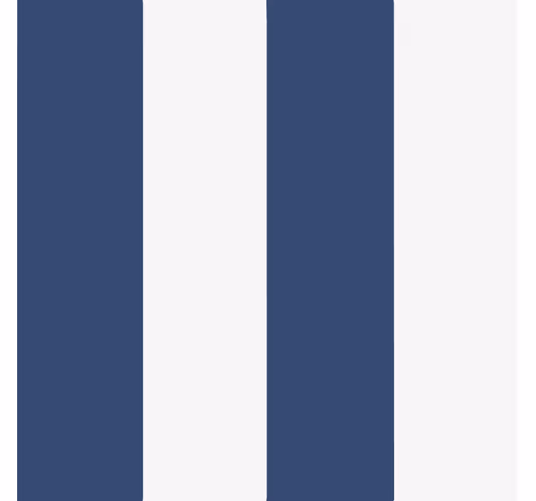 Rollo fenster blau klassische nautikstreifen - TenStickers