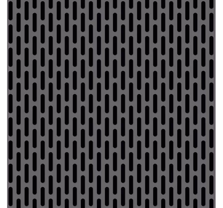 Rollo fenster modern mit schwarzem metallgitter - TenStickers