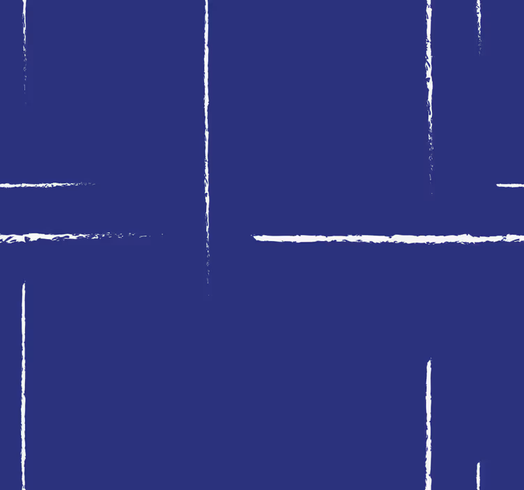 Rollo fenster blau modernes linienmuster - TenStickers