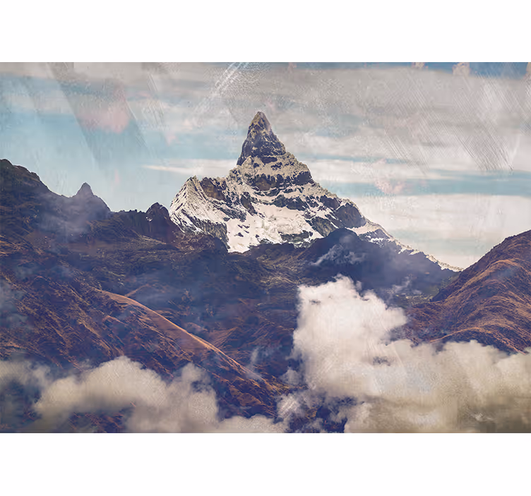 Rollo fenster wohnzimmer alpamayo peak design - TenStickers