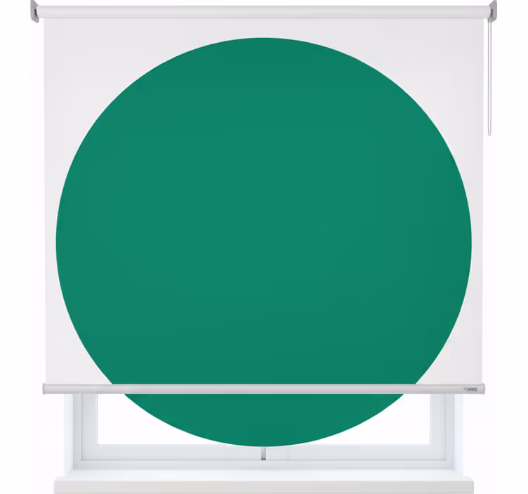 Rollo fenster grün für ein angenehmes raumklima - TenStickers
