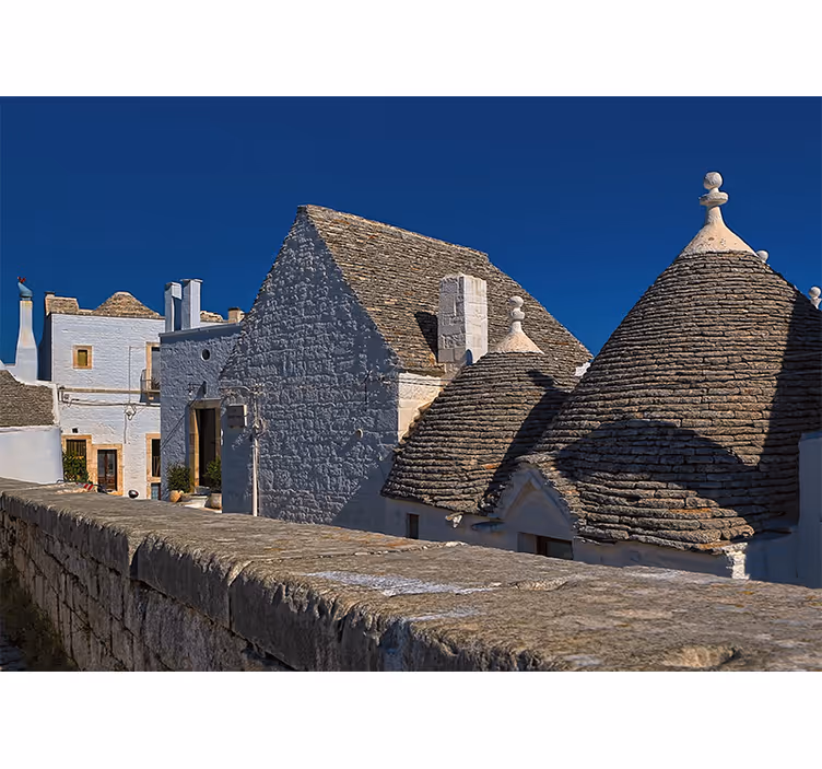 Rollo fenster wohnzimmer im stil von alberobello apulien - TenStickers