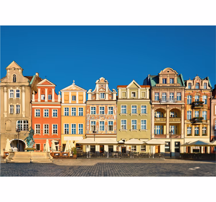 Rollo fenster wohnzimmer poznań marktplatz - TenStickers