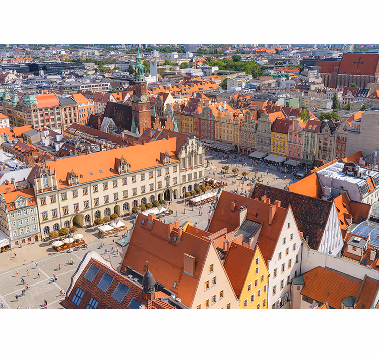 Rollo fenster wohnzimmer wrocław - TenStickers