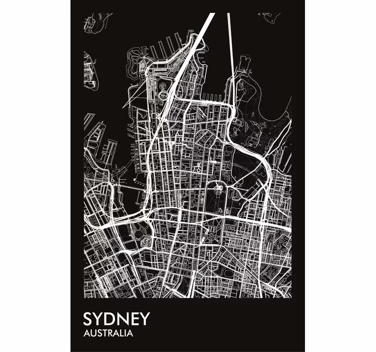 Rollo fenster wohnzimmer mapa sydney design - TenStickers