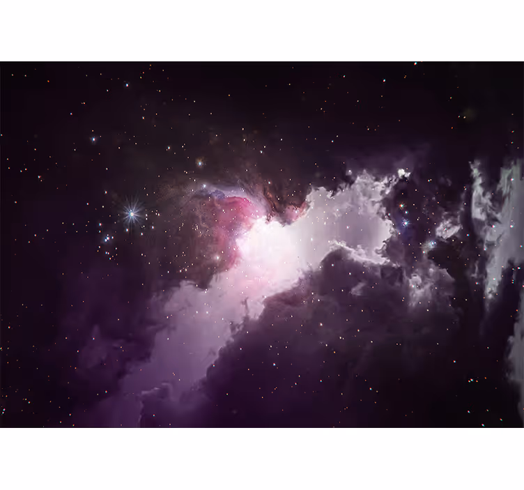 Rollo fenster wohnzimmer kleiner kosmischer regen - TenStickers