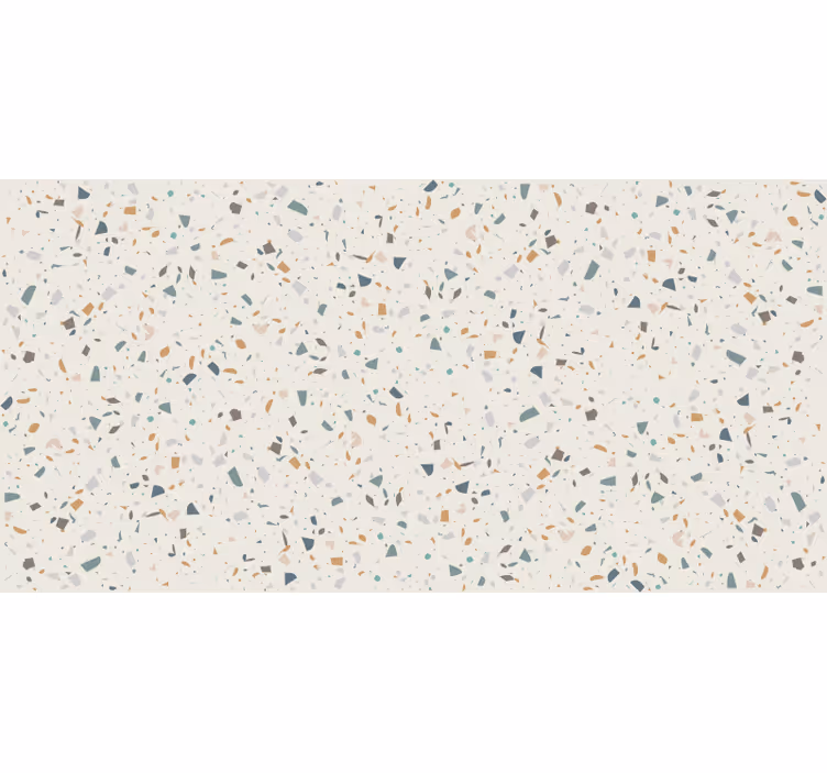 Rollo fenster beige im beige terrazzo-motiv - TenStickers