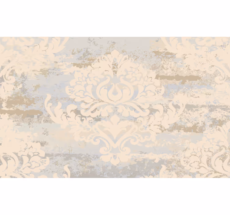 Rollo fenster beige mit puzzlemosaik in creme - TenStickers