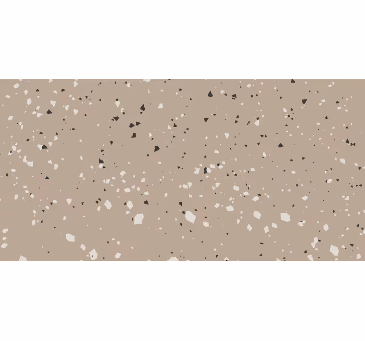 Rollo fenster beige mit beige terrazzo-optik - TenStickers