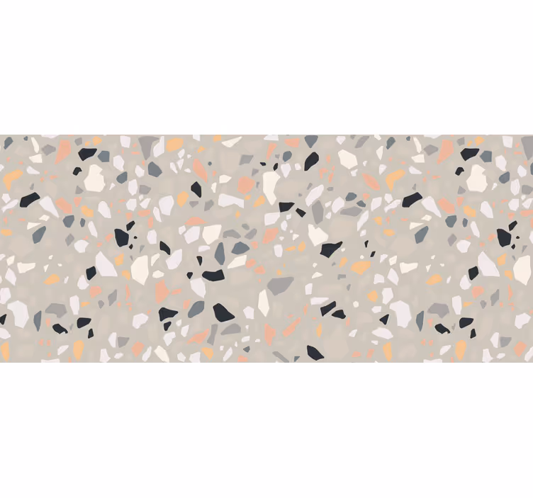 Rollo fenster beige beige terrazzo - TenStickers
