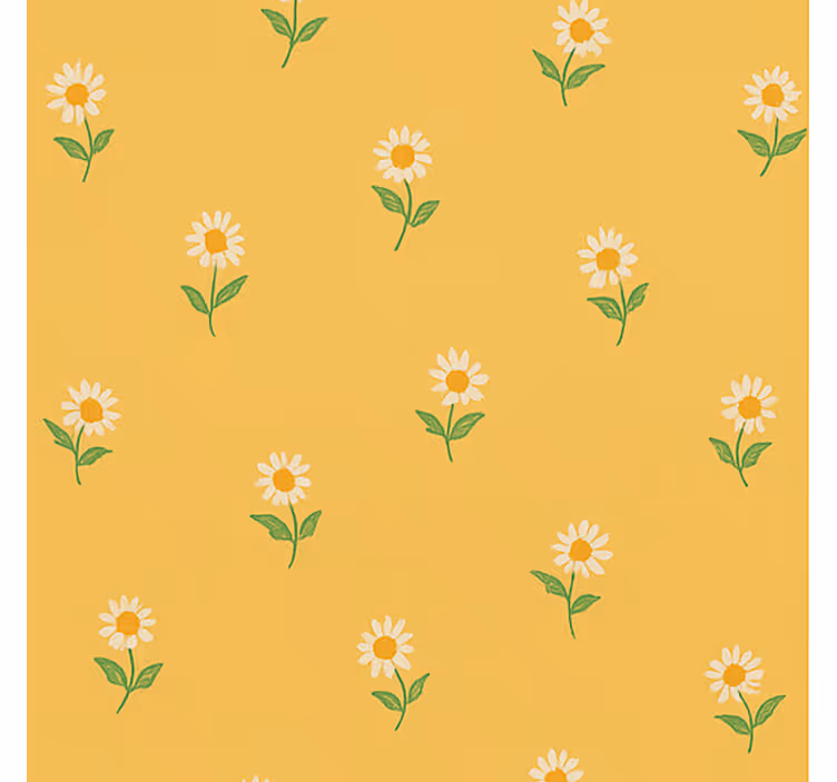 Rollo fenster vintage 1940er gänseblümchen design - TenStickers