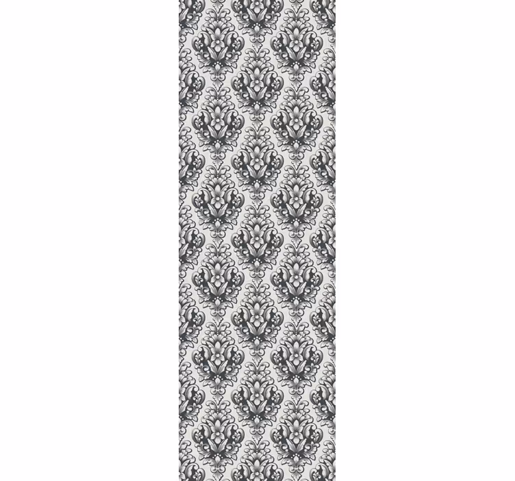 Rollo fenster vintage anmutige botanische formen - TenStickers