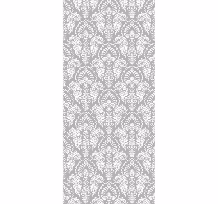 Rollo fenster vintage elegantes damaskmuster - TenStickers