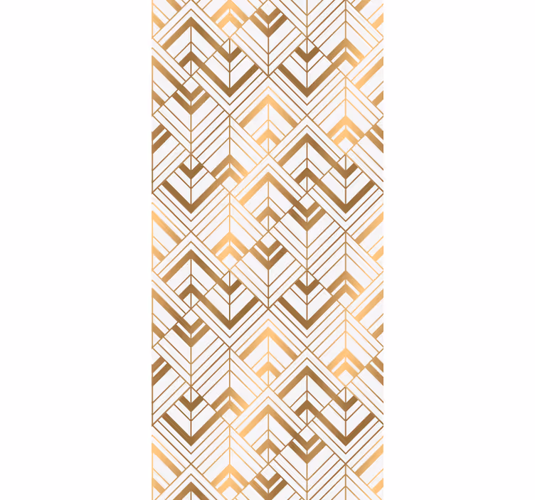 Rollo fenster vintage diamantmuster kunstdeko - TenStickers