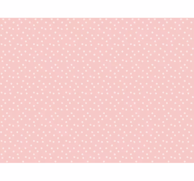 Rollo fenster rosa mit sanften pastellfarbenen punkten - TenStickers
