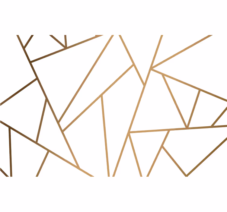 Rollo fenster weiß mit marmorierten geometrischen linien - TenStickers