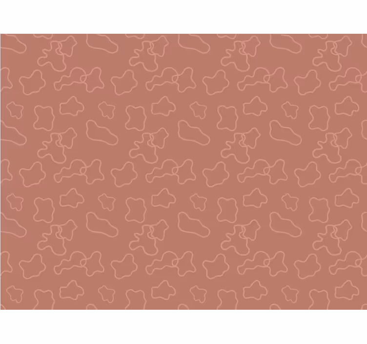 Rollo fenster schlafzimmer terrakotta unregelmäßige kreise - TenStickers