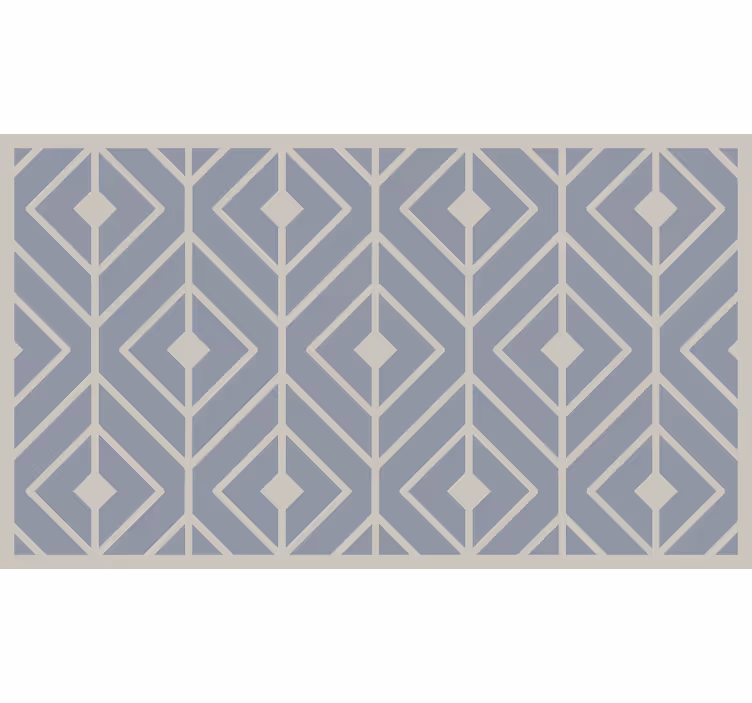 Rollo fenster grau moderne geometrische form - TenStickers
