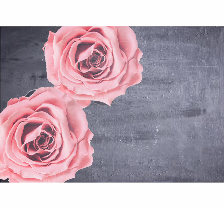 Rollo fenster schlafzimmer im eleganten blumen design - TenStickers