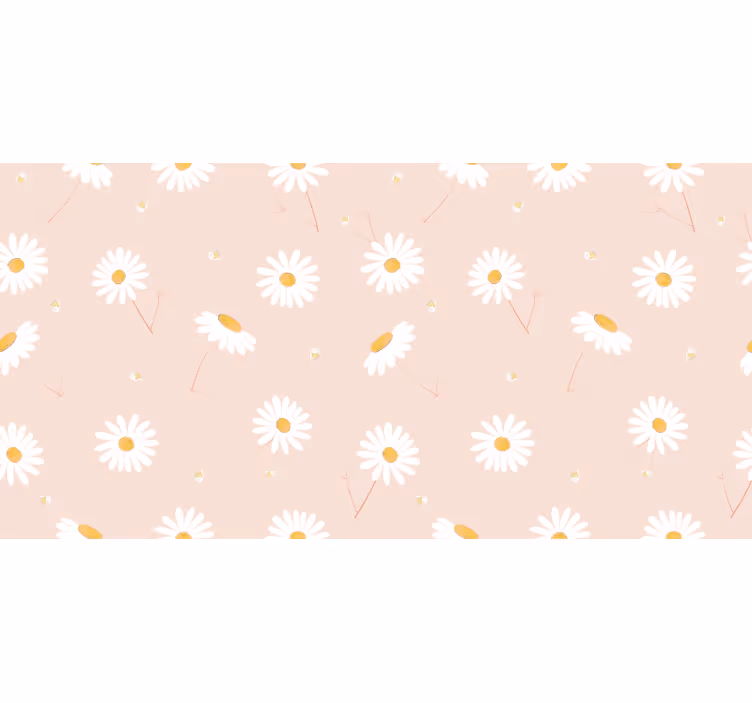 Rollo fenster schlafzimmer nordic gänseblümchen - TenStickers