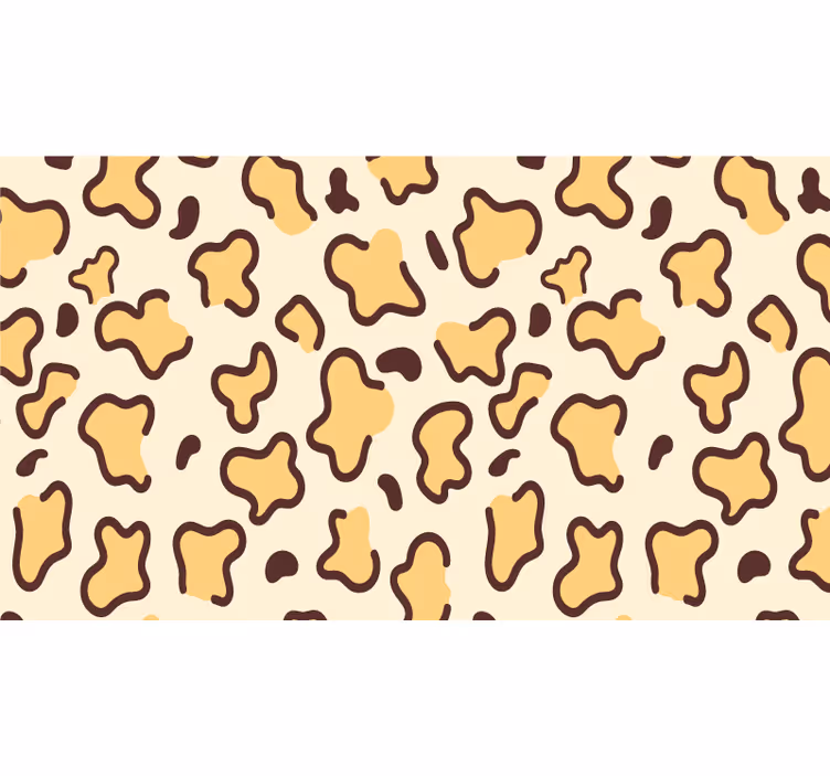 Rollo fenster schlafzimmer mit giraffenmuster - TenStickers