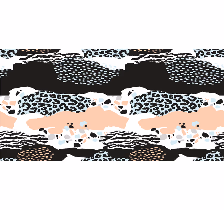 Rollo fenster schlafzimmer im eleganten leopardenlook - TenStickers