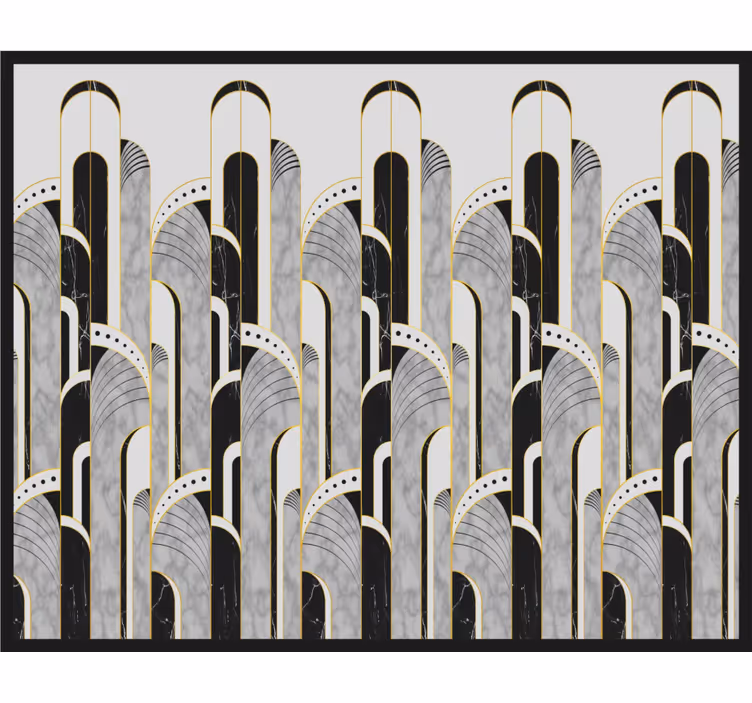 Rollo fenster schlafzimmer in grau schwarz - TenStickers