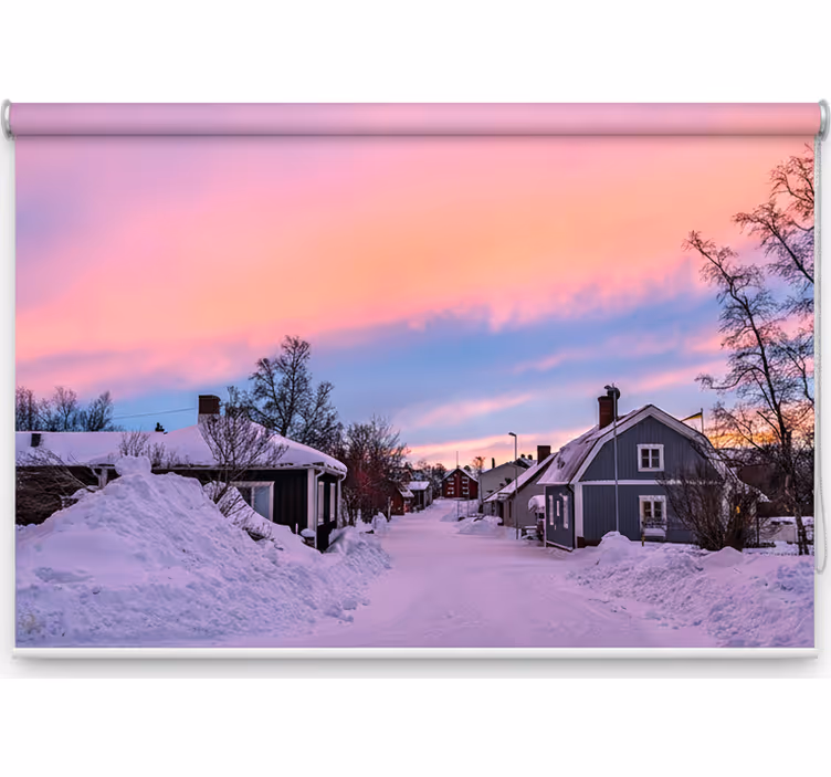 Rollo fenster schlafzimmer kiruna - TenStickers