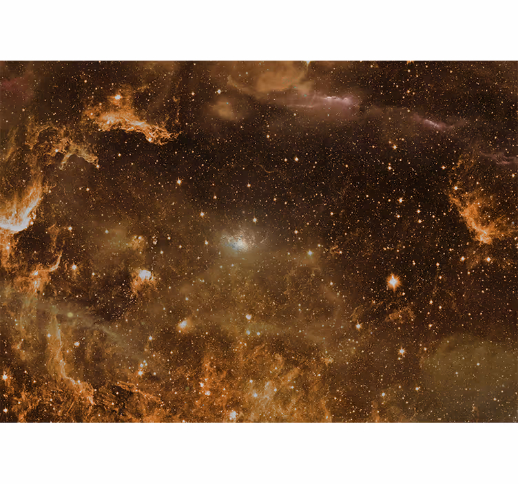 Rollo fenster schlafzimmer geheimnisvolle wolken cosmos - TenStickers