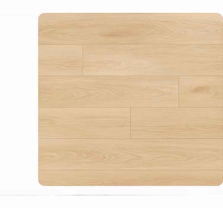 Rollo fenster wohnzimmer helles holz - TenStickers