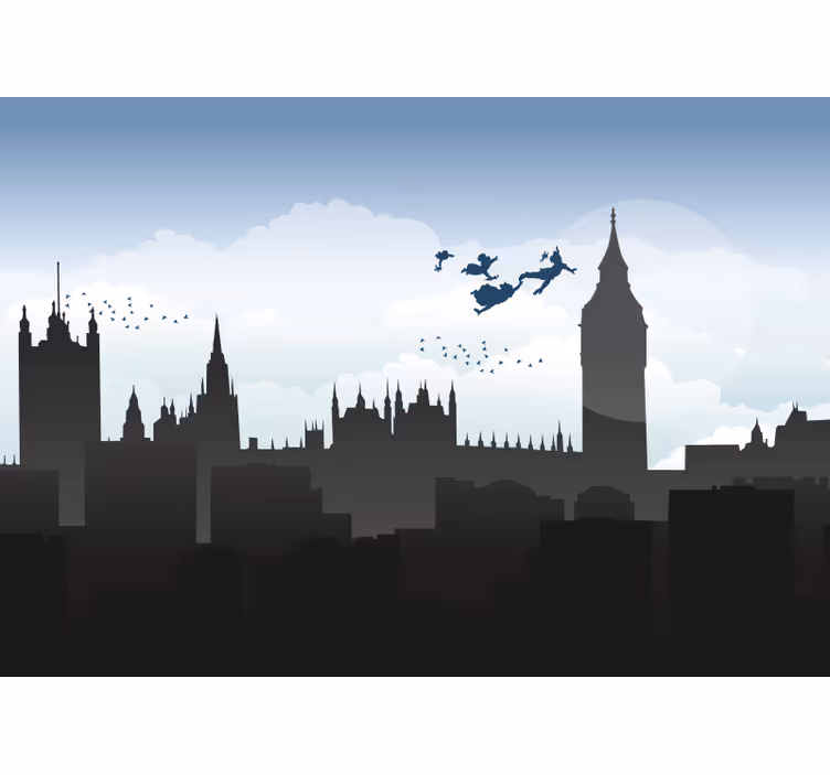 Rollo fenster kinderzimmer kid's london design - TenStickers