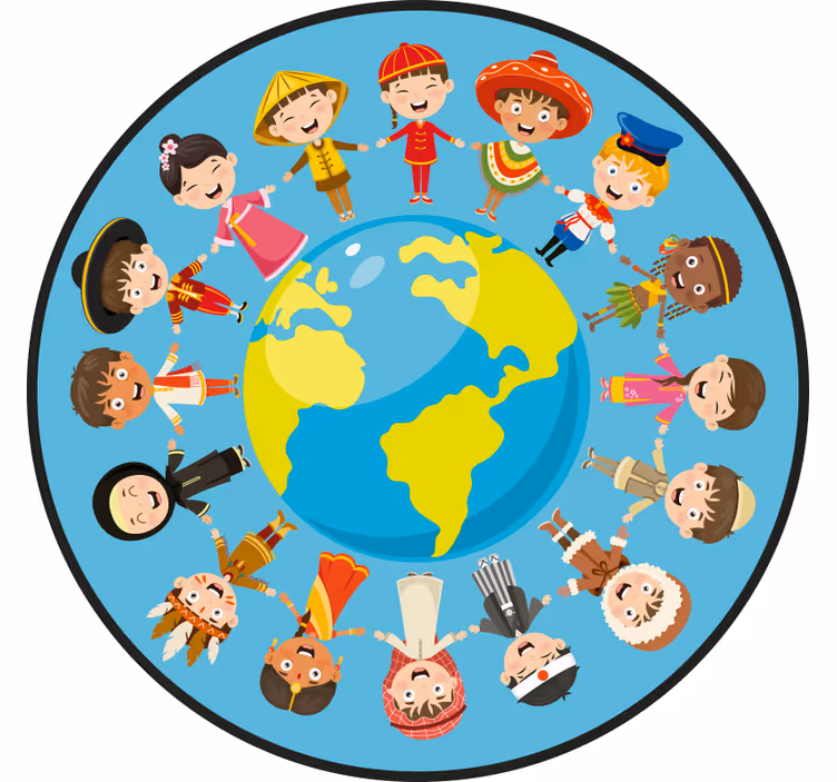 Rollo fenster kinderzimmer mit ethnischen mustern - TenStickers