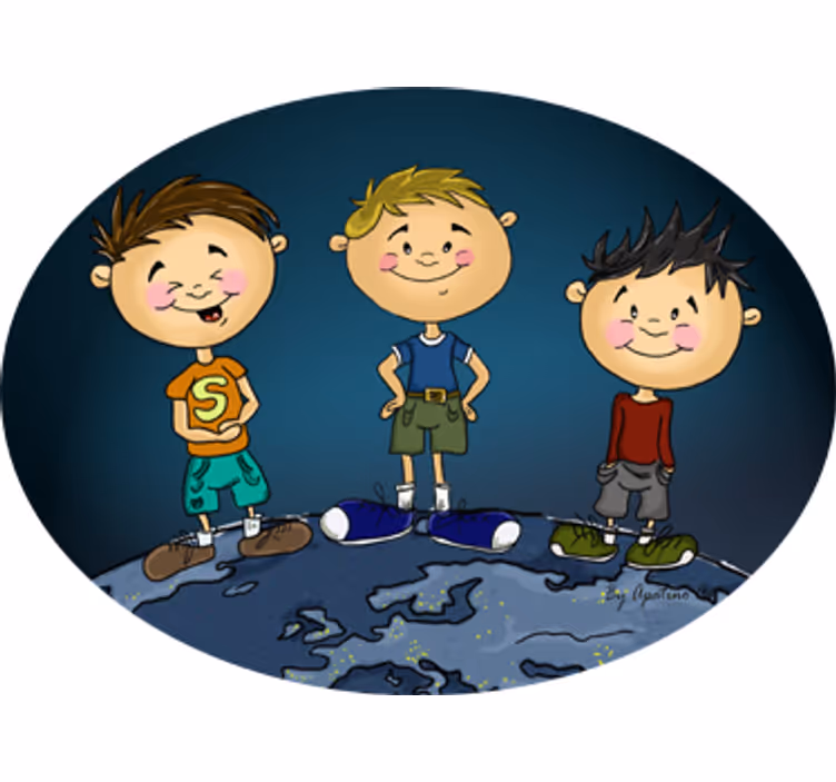 Rollo fenster kinderzimmer kinderhafte weltgestaltung - TenStickers