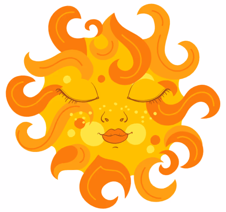 Rollo fenster kinderzimmer sonne für mädchen - TenStickers