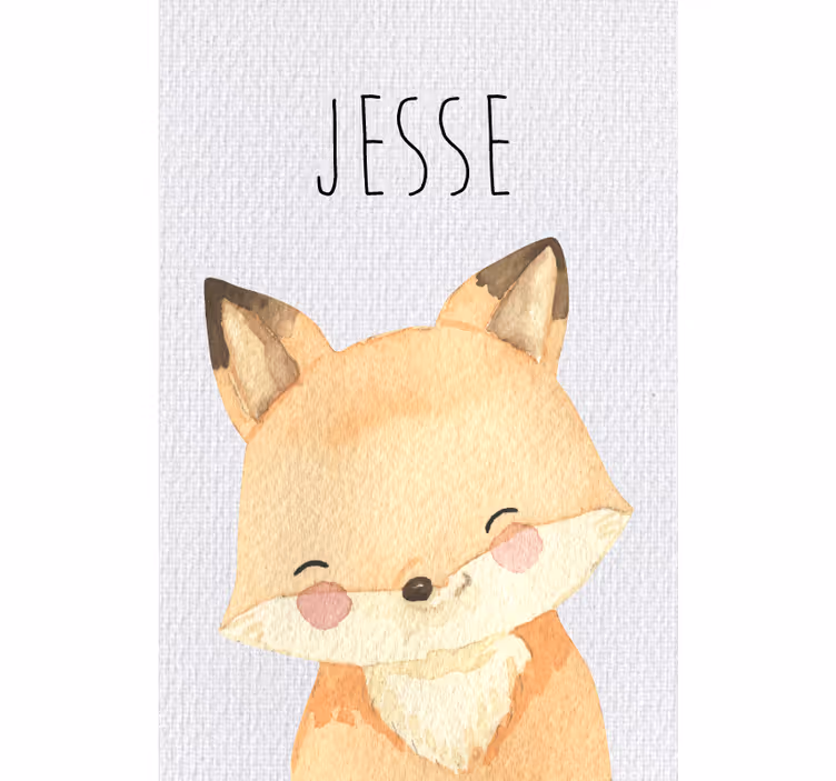 Rollo fenster kinderzimmer fuchs bosdieren - TenStickers