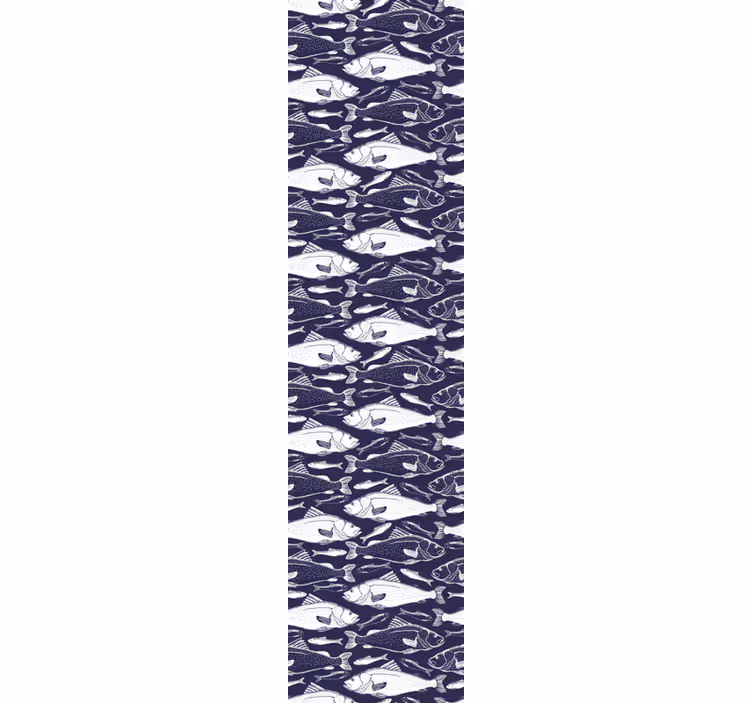 Rollo fenster küche mit unterwasserfischen design - TenStickers