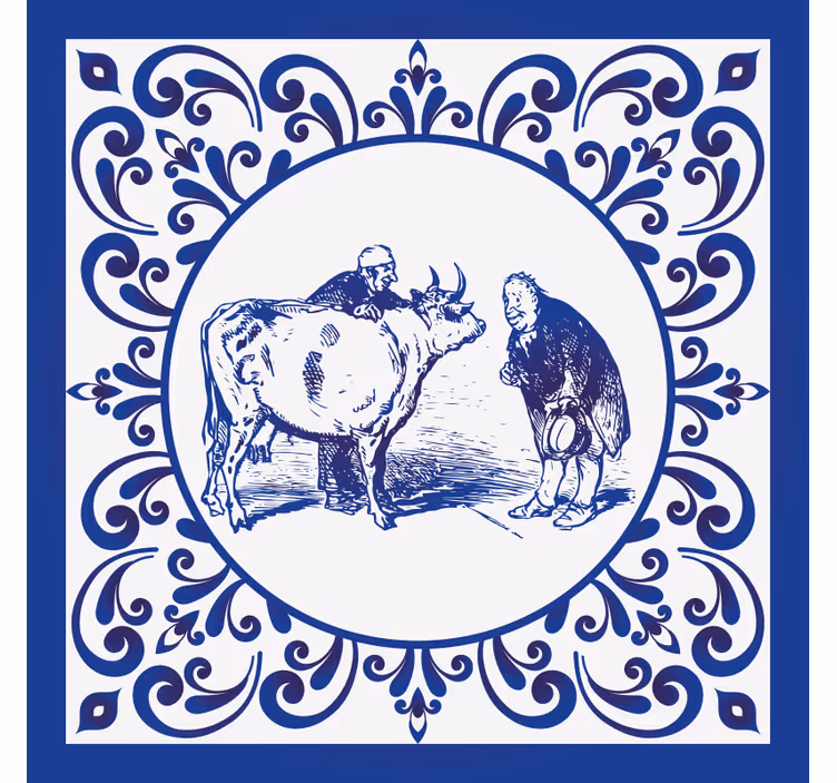 Rollo fenster küche für männer und kühe - TenStickers